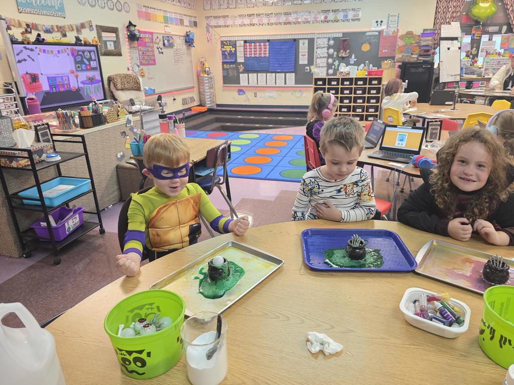 Spooky Science ALERT! Mrs. Redman's class is diving into the fun of potion making with some truly terrifying (and educational) experiments!