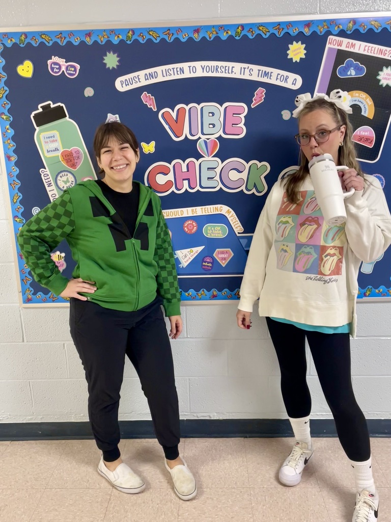 Our guidance counselors took on the ultimate challenge today: dressing like the students! It's a little reminder that we're all still learning and growing togethe