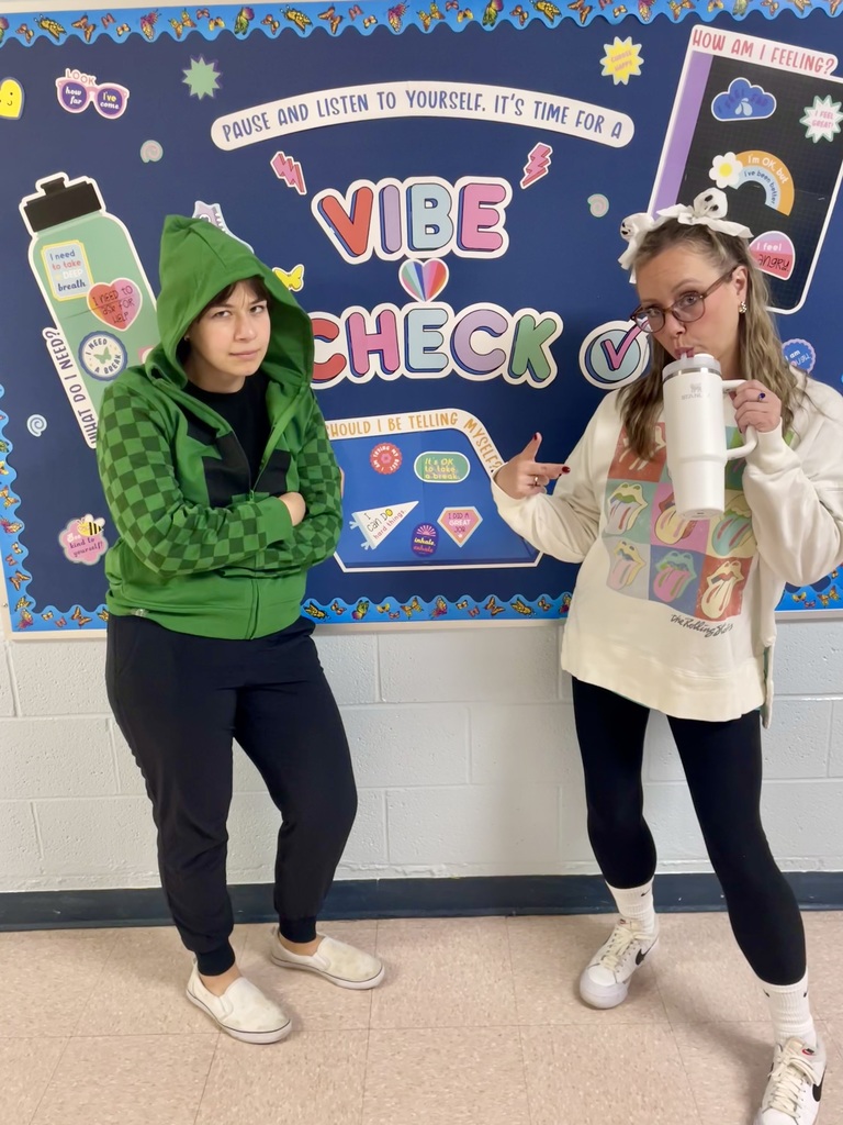 Our guidance counselors took on the ultimate challenge today: dressing like the students! It's a little reminder that we're all still learning and growing togethe