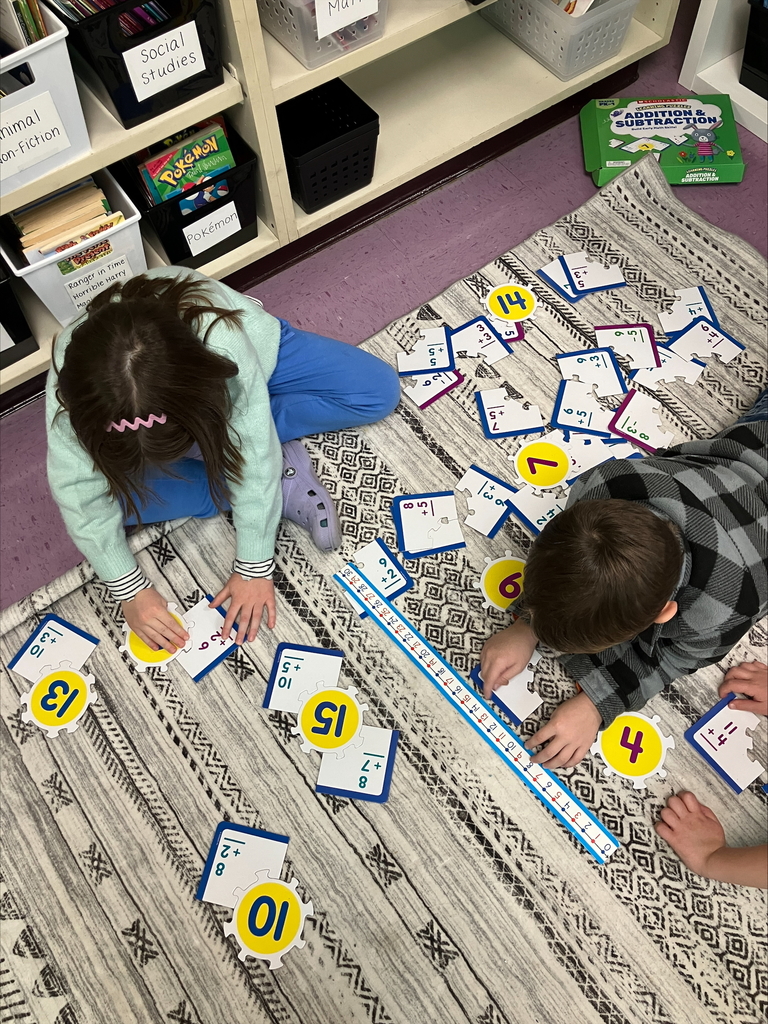 Math Stations in first grade