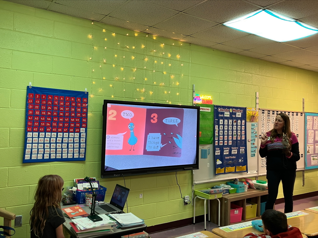 Katie Fallon came to our class this afternoon for read-aloud! She brought in a Screech Owl named Randolph for the class to learn about!