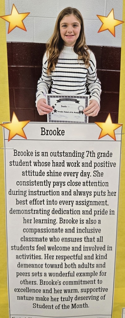 Student of the Month