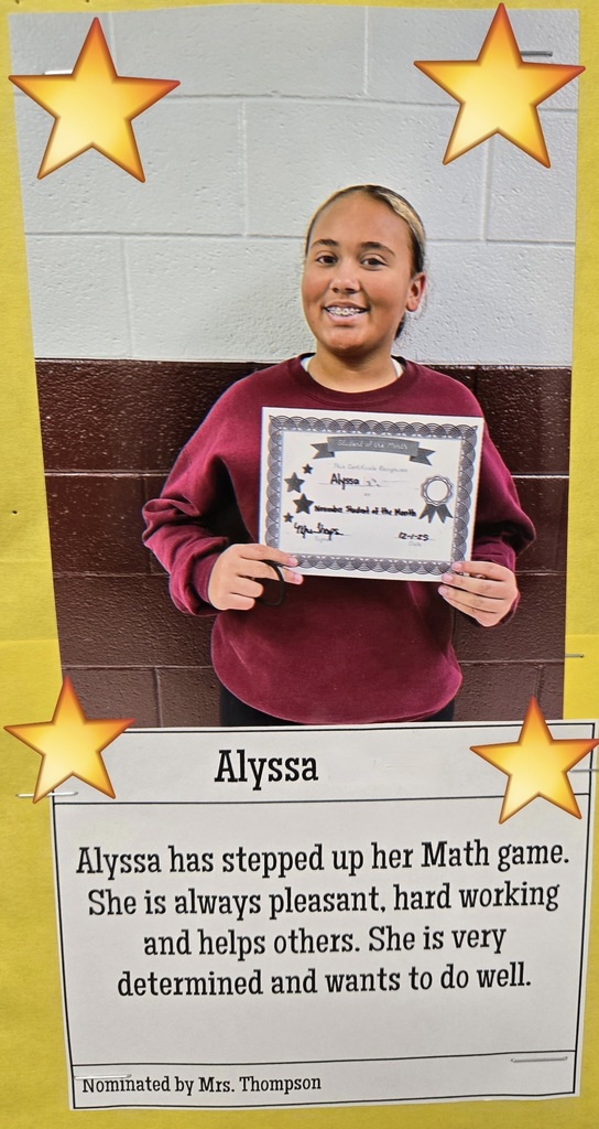 Student of the Month
