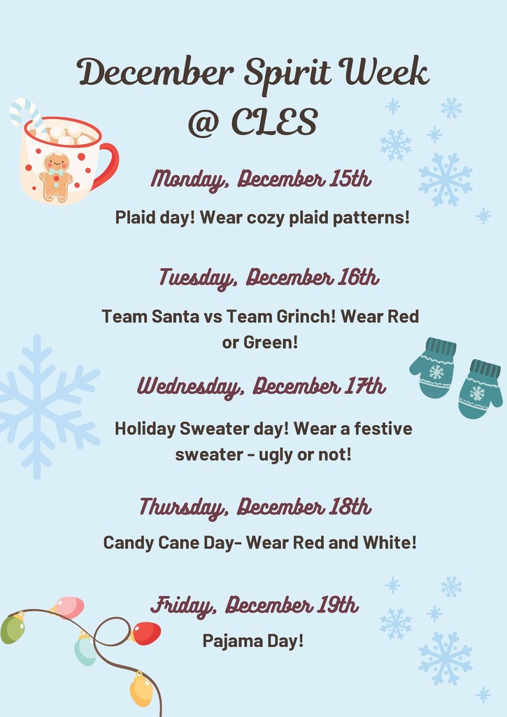 Finish 2025 on a high note—pack the halls with epic Spirit Week energy!