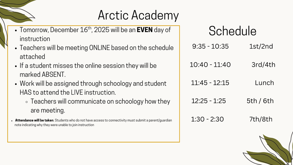 Arctic Academy 