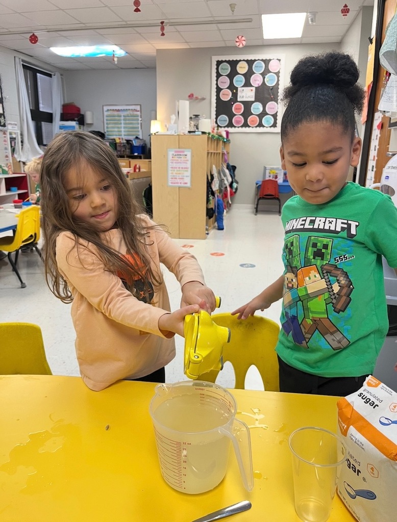 Mrs. Maeleah’s and Mrs. Katie’s PreK class has been immersed in their science unit—from hands-on experiments to tasty science. Students have had so much fun learning throughout this unit.