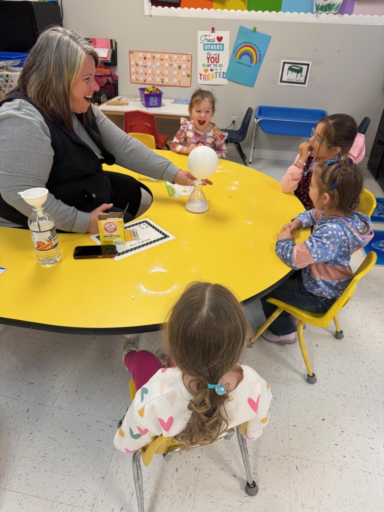 Mrs. Maeleah’s and Mrs. Katie’s PreK class has been immersed in their science unit—from hands-on experiments to tasty science. Students have had so much fun learning throughout this unit.