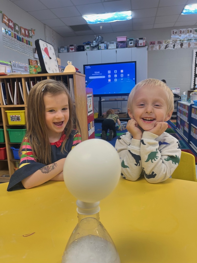 Mrs. Maeleah’s and Mrs. Katie’s PreK class has been immersed in their science unit—from hands-on experiments to tasty science. Students have had so much fun learning throughout this unit.