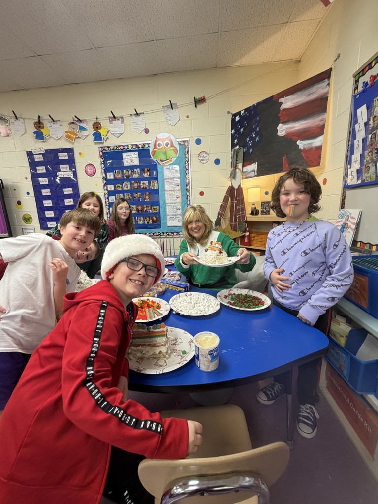 The best way to spread holiday cheer is decorating gingerbread houses here!