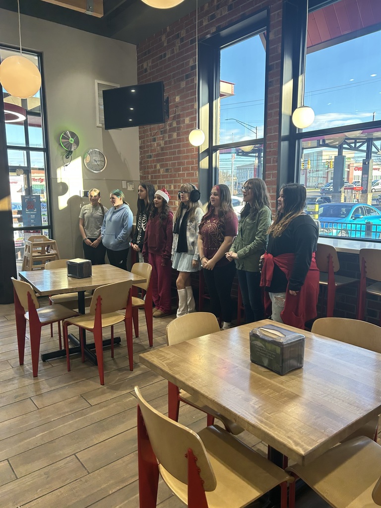 Choir students at Sheetz