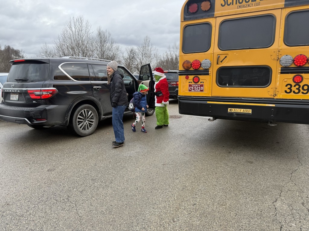 Making spirits bright before the first bell even rings.