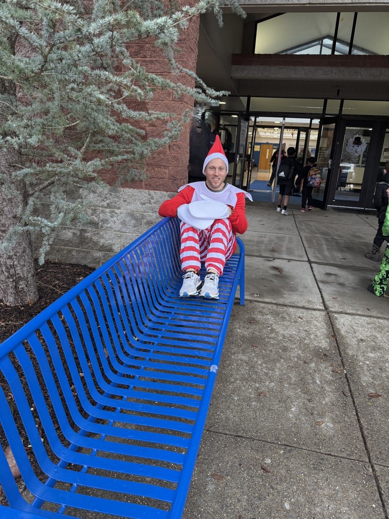 Making spirits bright before the first bell even rings.