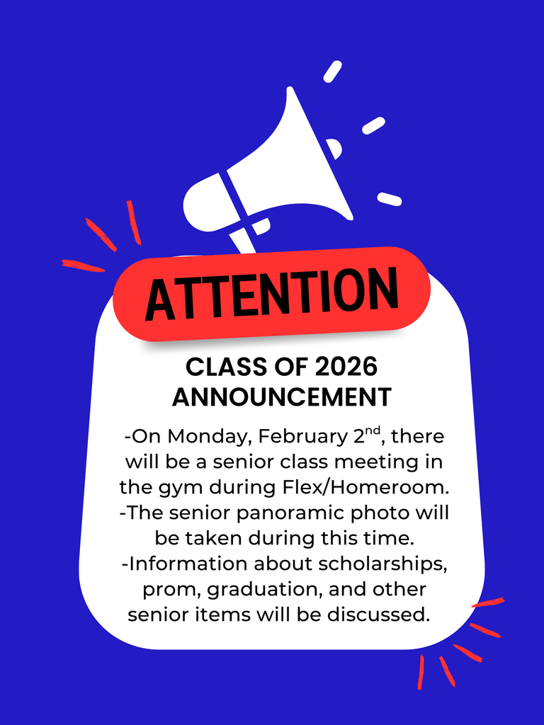 Class 2026 Announement