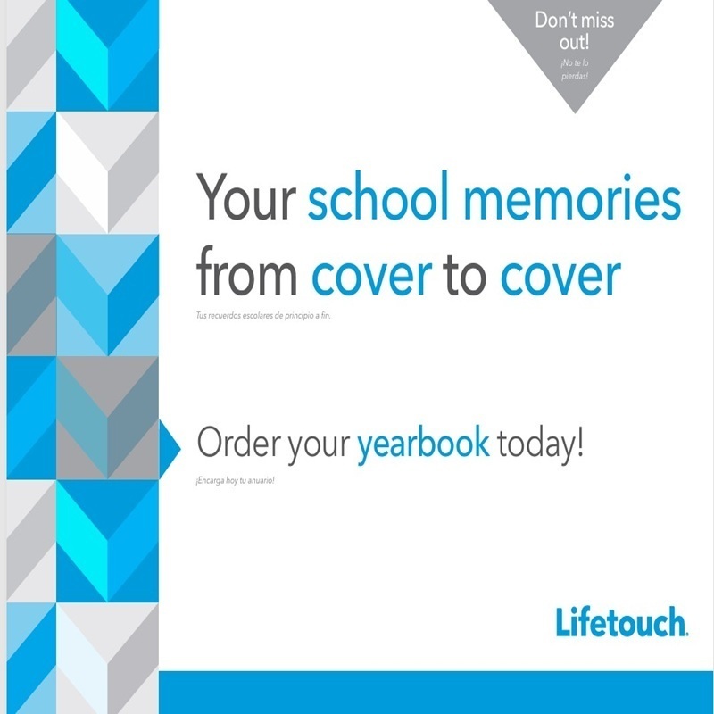 Don't forget to order your yearbook!