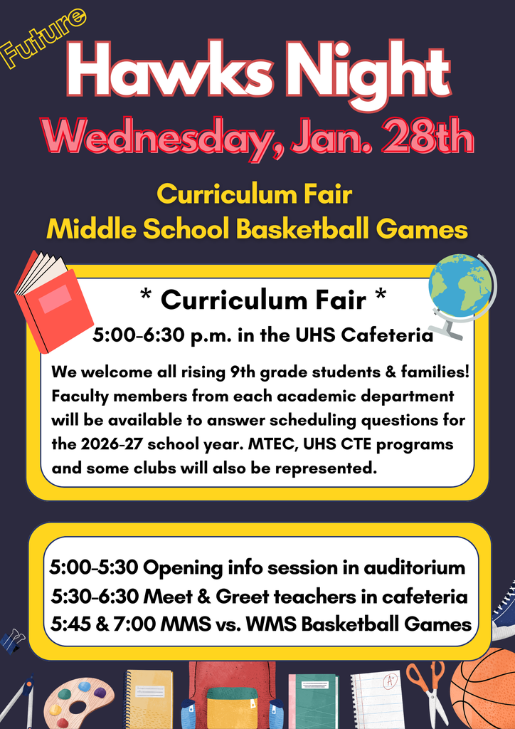 black, pink and yellow info about curriculum fair