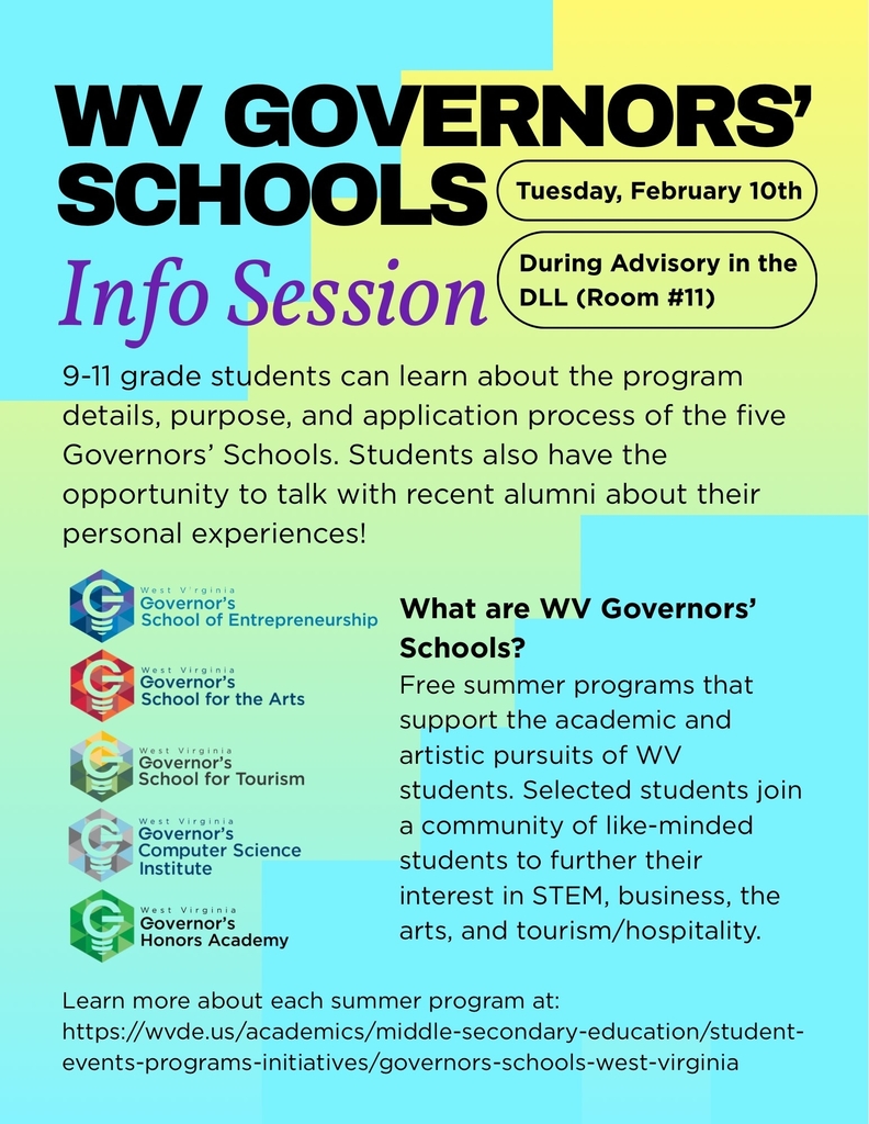 blue and green flier