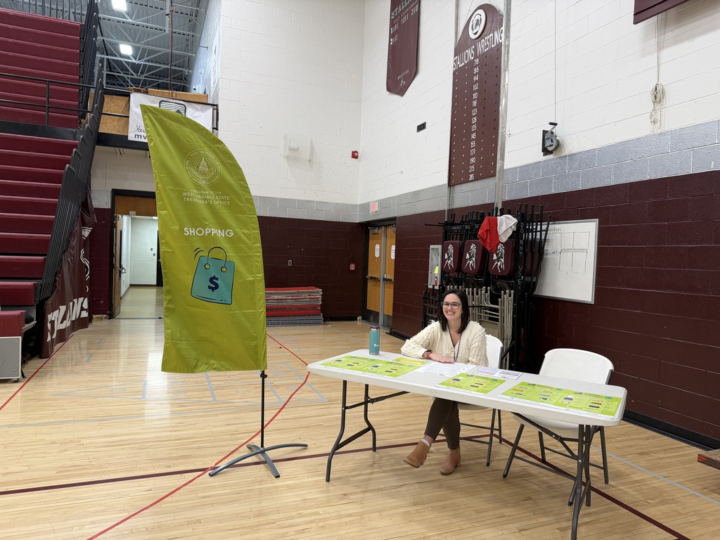 Students at a station