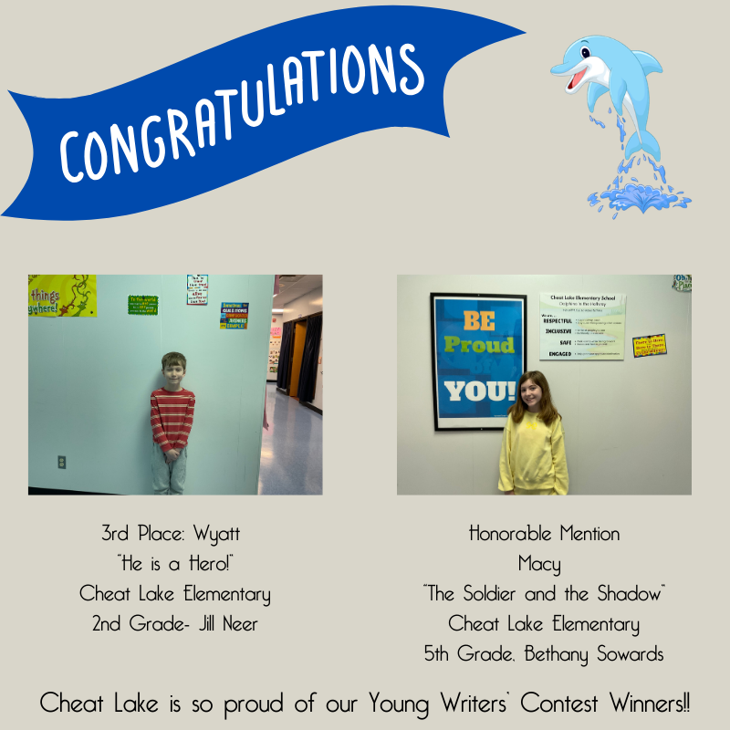 Congratulations to our Young Writers' Contest Winners!