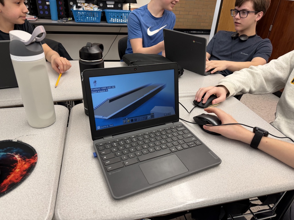 Minecraft World on a computer