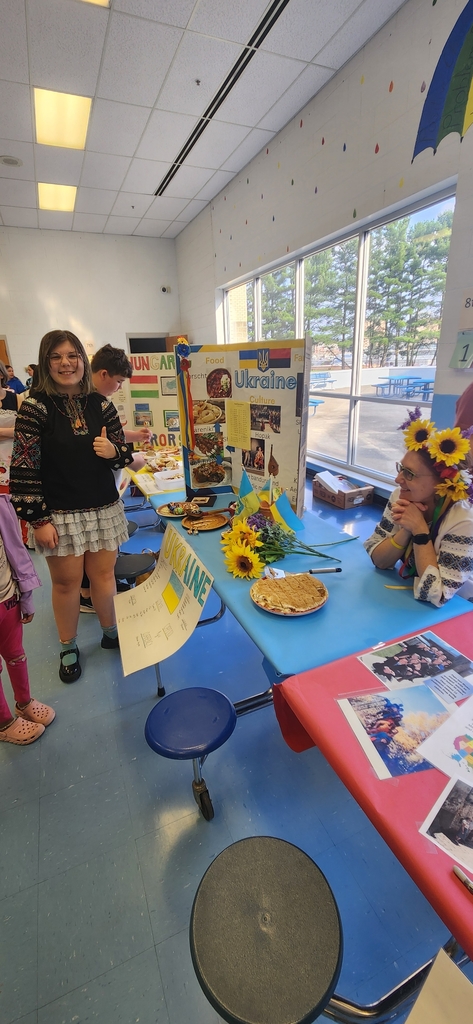 Ukrainian booth at the International Fest