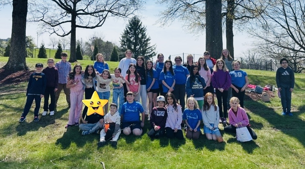 Students representing Cheat Lake elementary at the all county choir