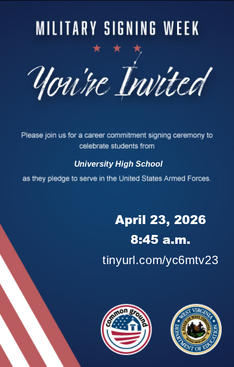 military signing day flyer