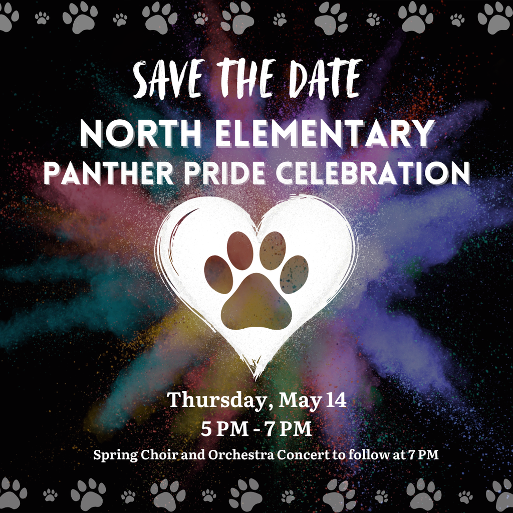 Informational Image - Panther Pride Celebration, Thursday May 14 from 5 PM - 7 PM