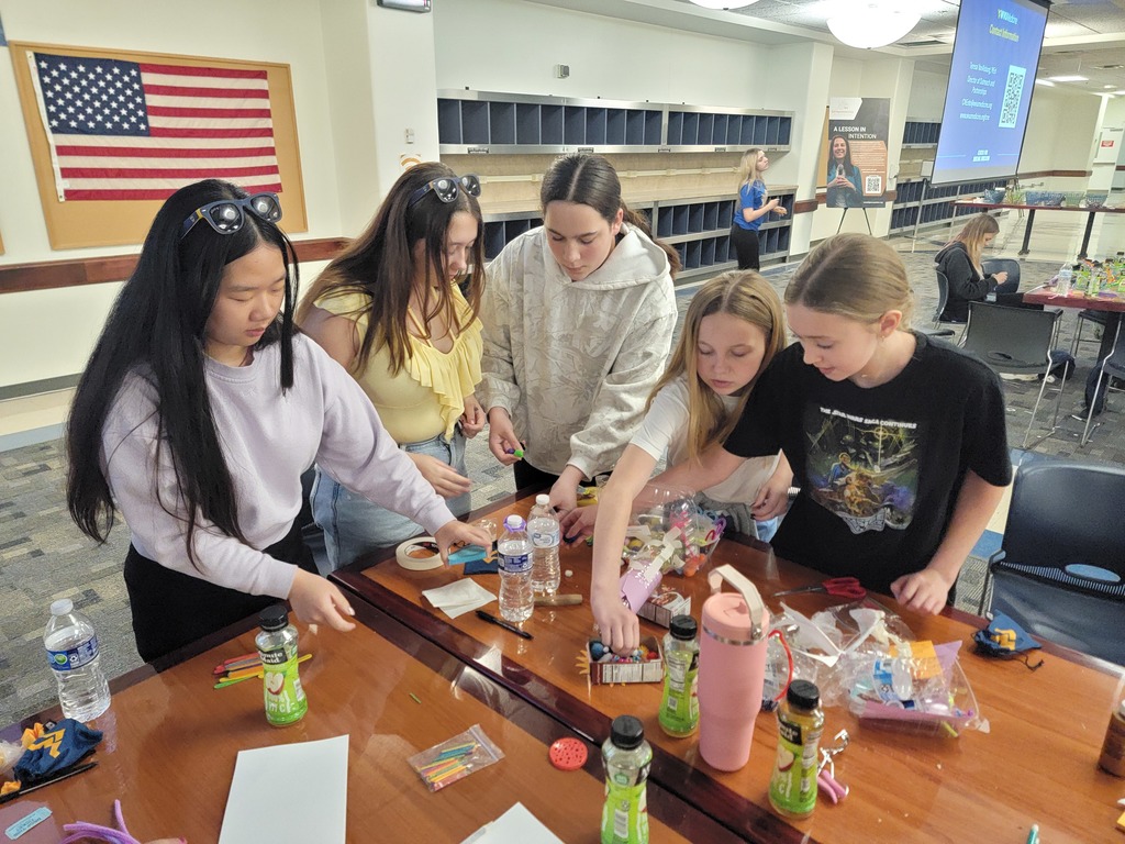 Students hands-on creation 