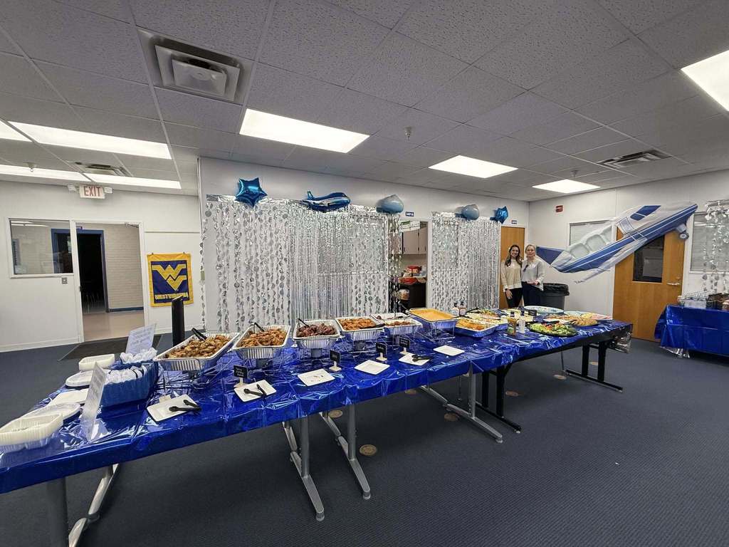Wing buffet for lunch