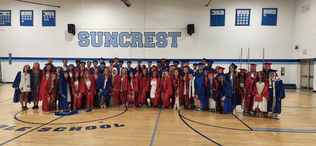 seniors from Suncrest Middle