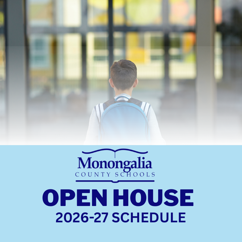 Monongalia County Schools Open House 2026-27 Schedule