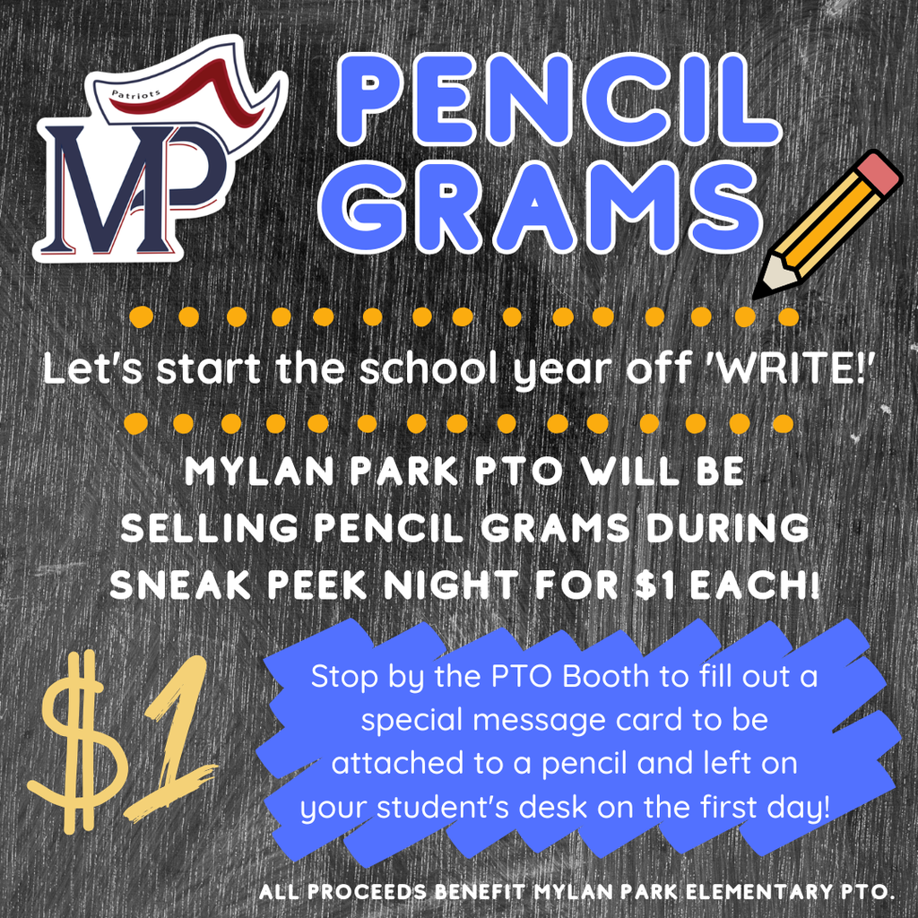Pencil Grams will be on sale for $1 during sneak peek night!