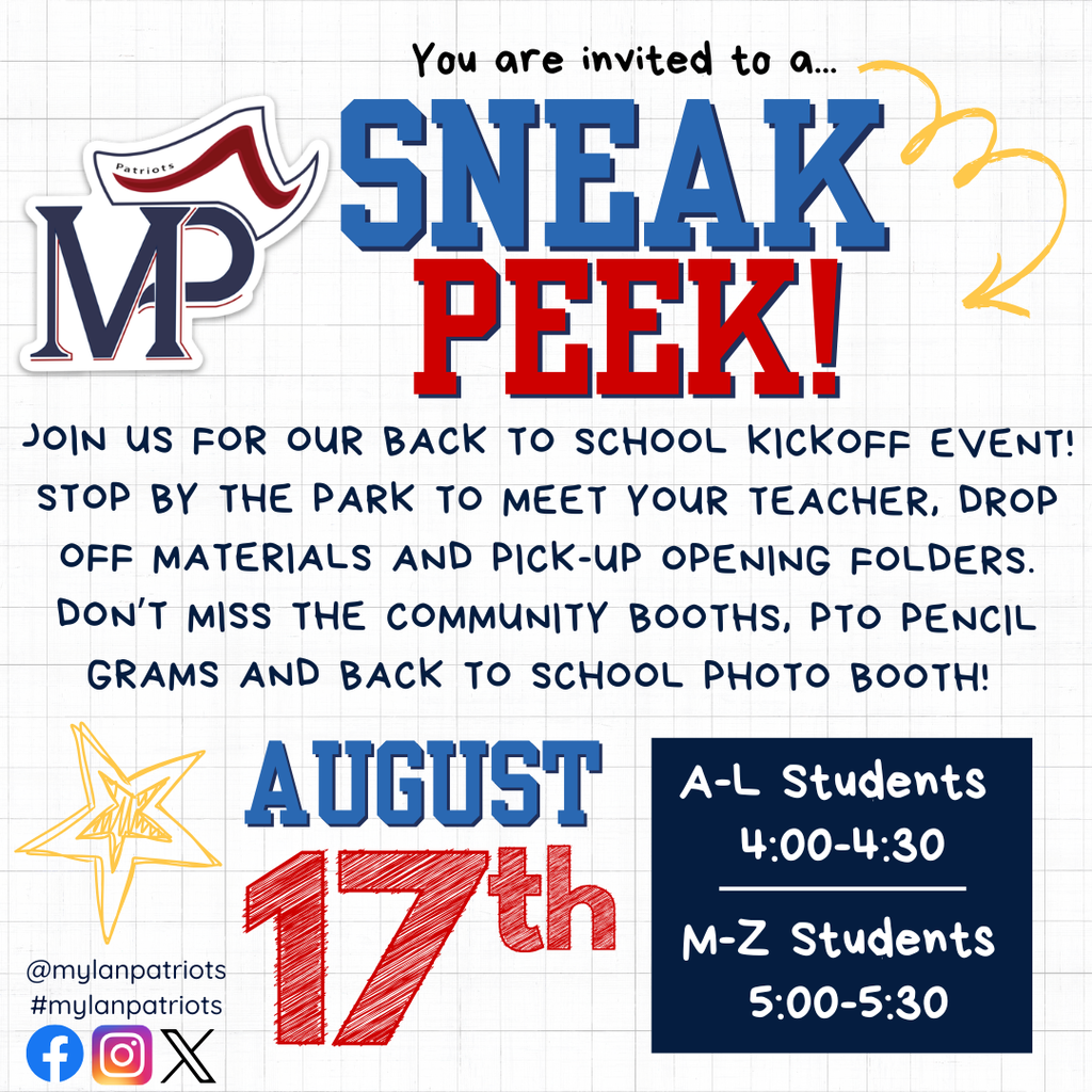 Sneak Peek Night! August 17th from 4-5:30pm