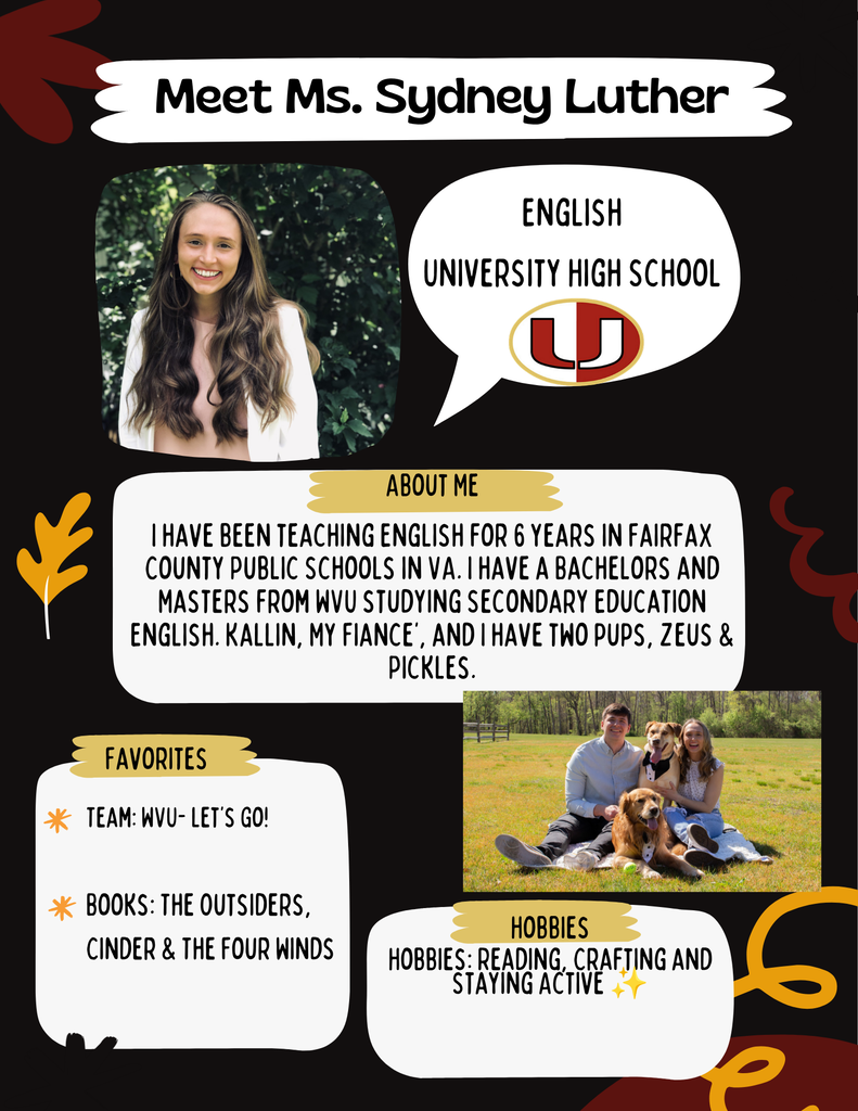 Sydney Luther new English teacher