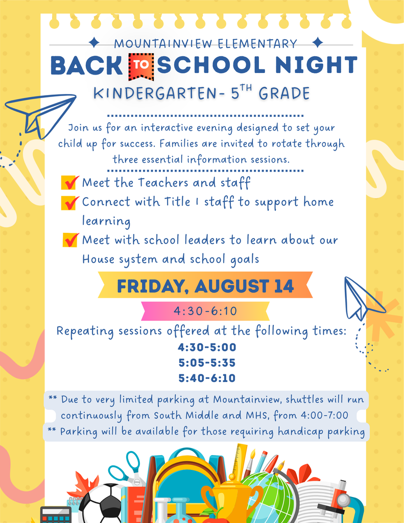 Back to School Night event