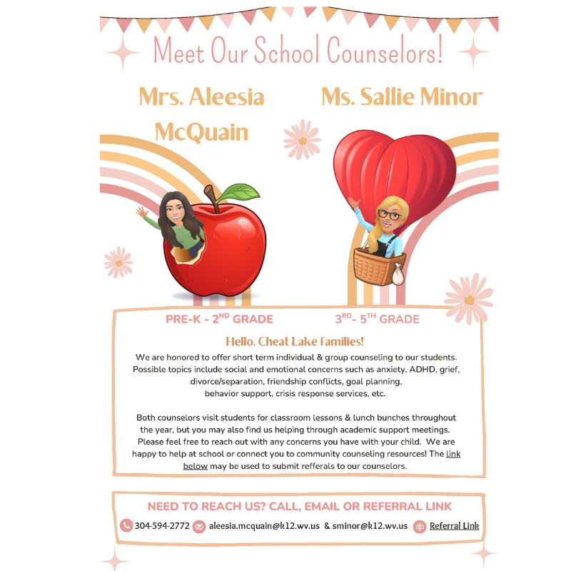 Meet the counselor flyer