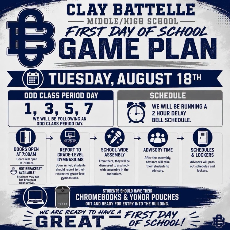 First Day of School Game Plan