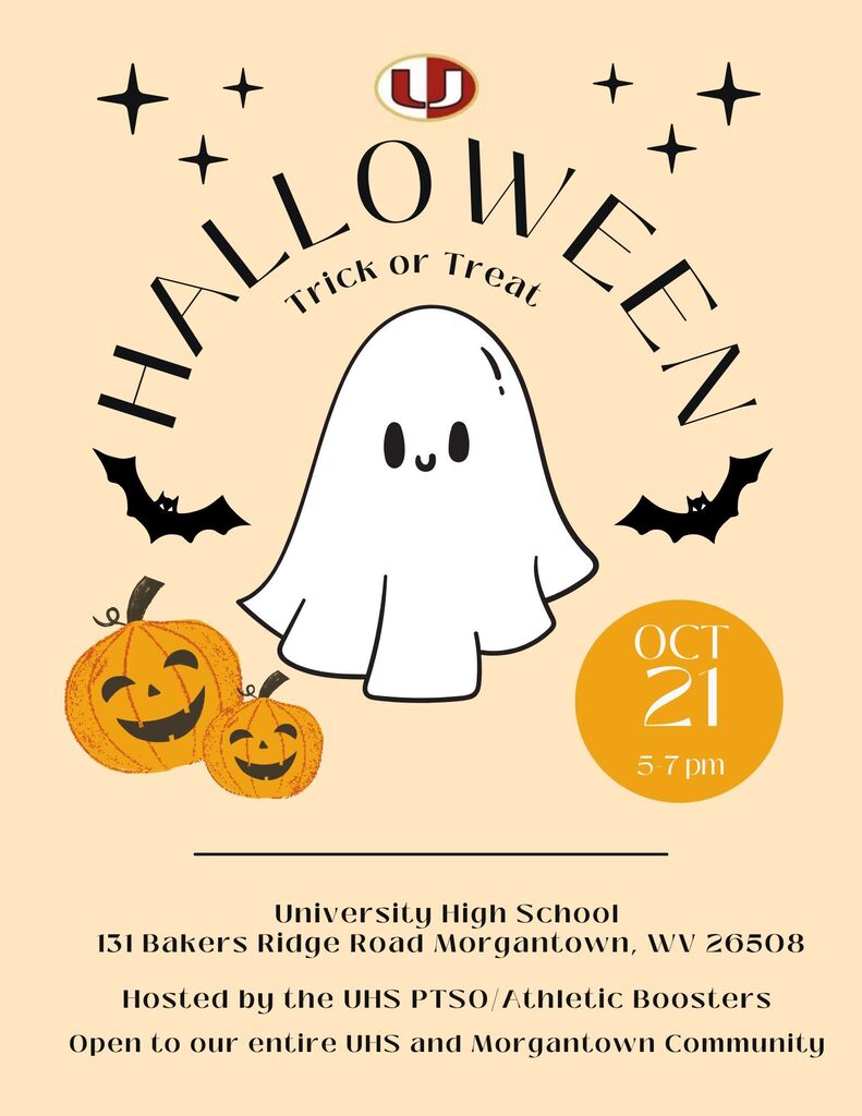 Trunk or Treat Oct 21 from 5-7 in the UHS cafeteria