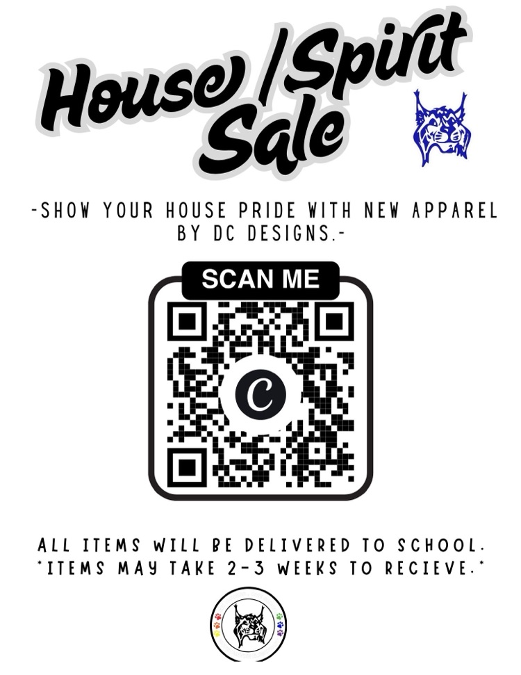 QR code for spirit wear website
