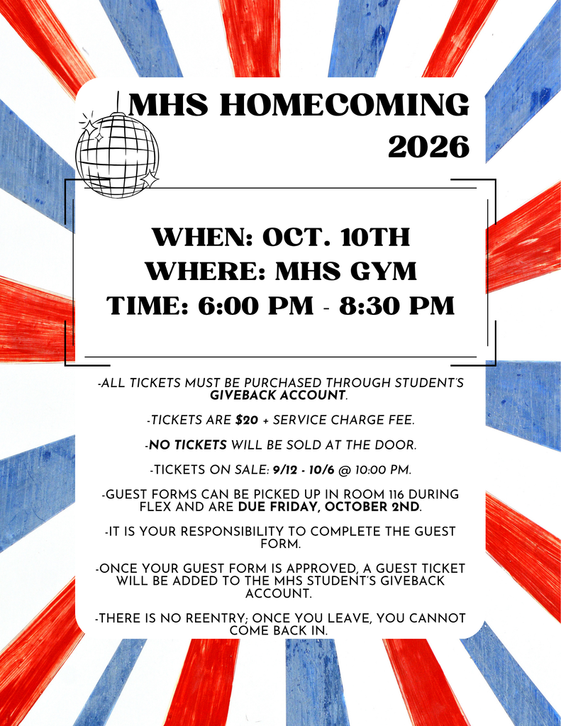 MHS Homecoming graphic