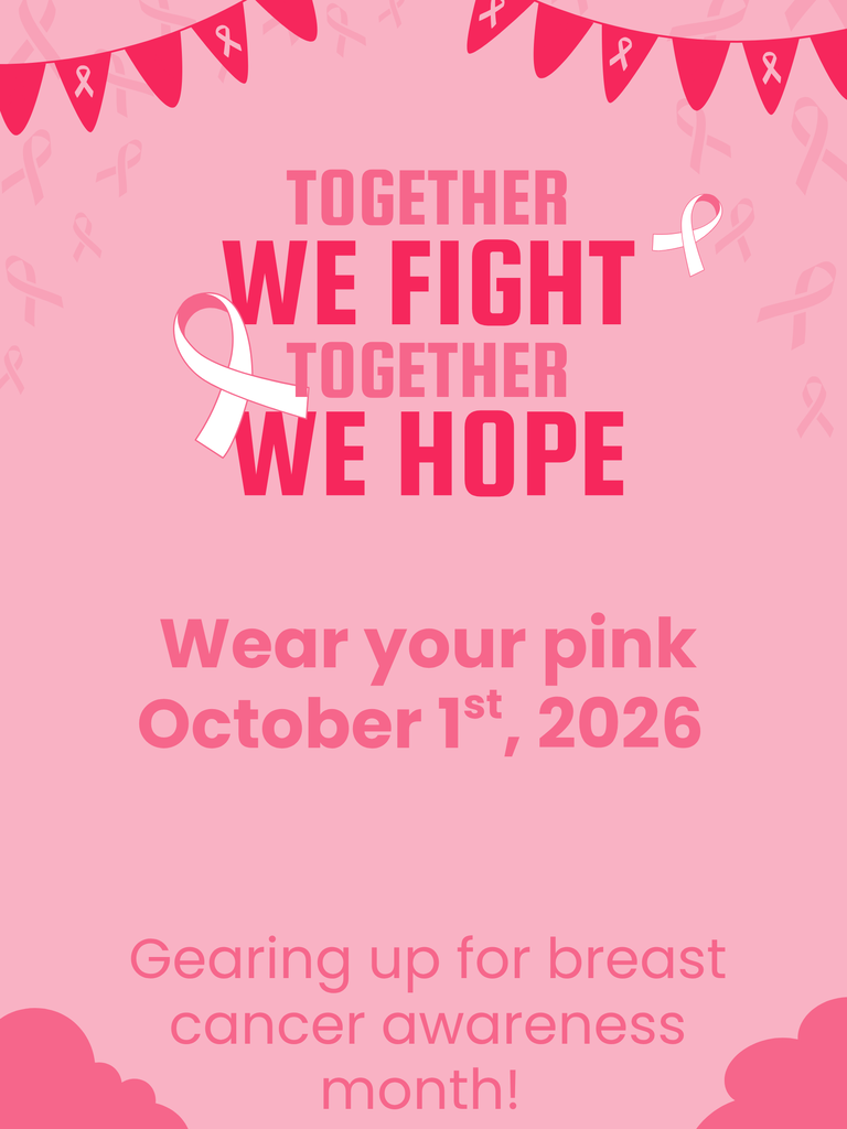 Wear Pink on October 1
