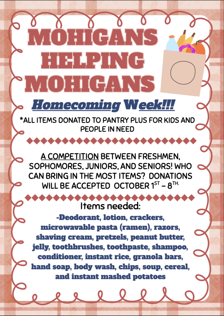 Mohigans helping Mohigans