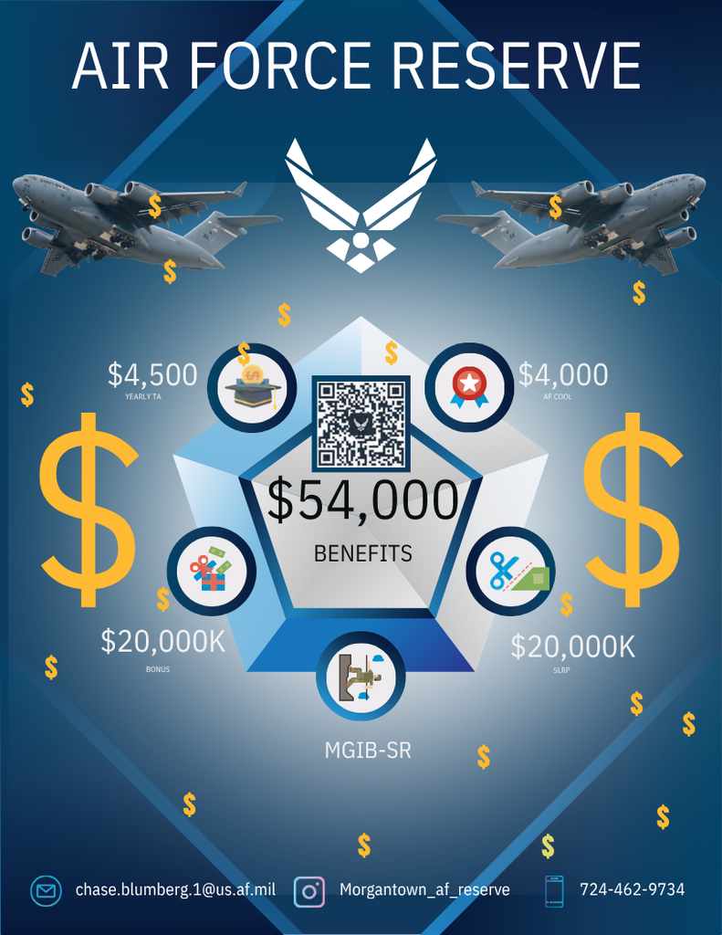 air force reserve benefits flyer