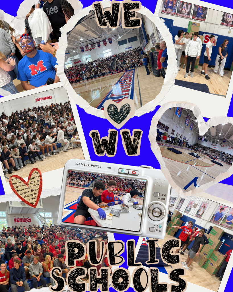 Homecoming Pep Rally Photo College, We Love WV Public Schools