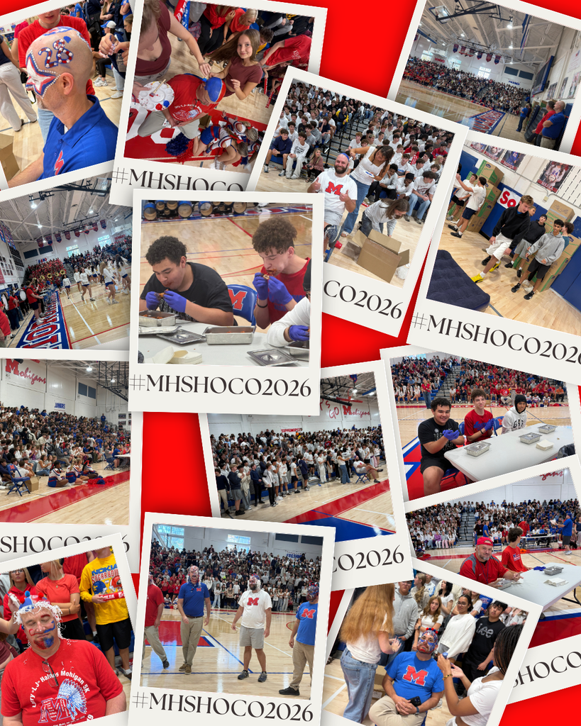 MHS Homecoming Pep Rally Photo Collage