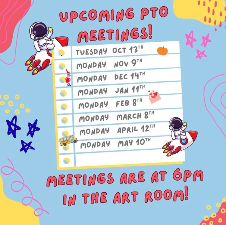 PTO Meeting Dates