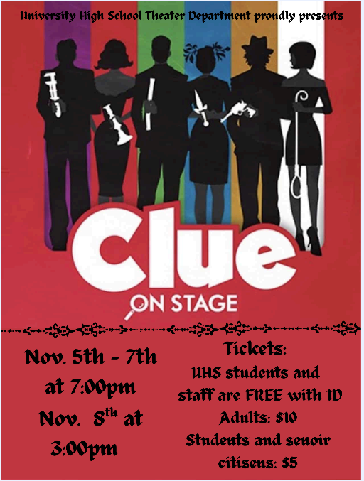 clue flyer