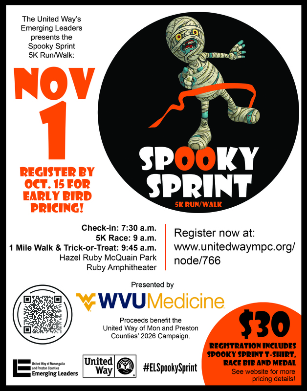 United Way Spooky Sprint -November 1st