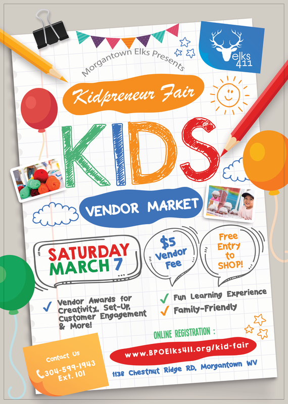 Kidpreneur Fair Kids Vendor Market Saturday, March 7