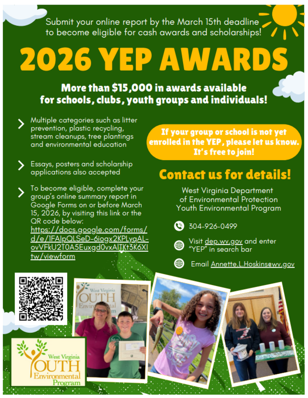 2026 YEP Awards Submission deadline is March 15th